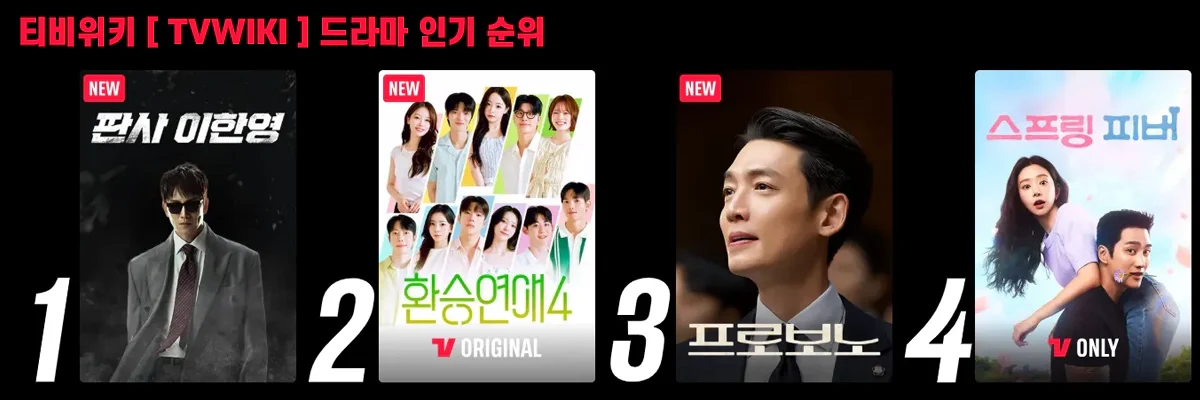 티비위키-드라마-인기-순위
